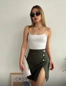 Üç taşlı mini etek thumbnail 2