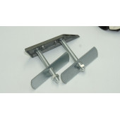 DK Seat Cupra Leon İbiza Altea Gri Siyah Metal Ön Panjur 3D Logo Amblem - 4