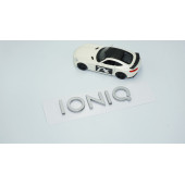DK Tuning Hyundai İoniq Gri ABS 3M 3D Bagaj Yazı Logo Arma - 2