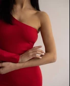 Tek kol elbise thumbnail 2