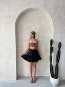 Çingene keten etek siyah s24808 thumbnail 7