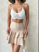 Vnlu fırfırlı etek s24681 thumbnail 1