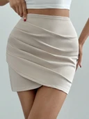 Drapeli mini etek thumbnail 4