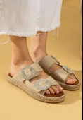 Hertas Bej Nubuk Tokalı Terlik thumbnail 1
