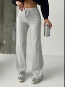 Fit comfort gri salaş pantolon thumbnail 1