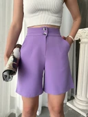 Düğmeli şort mdl24326 thumbnail 5