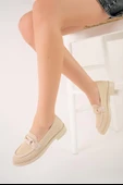 KB-021 Bej Triko G Toka Günlük Kadın Ayakkabı thumbnail 2