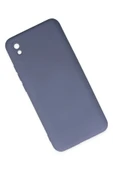 Xiaomi Redmi 9A Kılıf Nano içi Kadife Silikon - Gri - 2