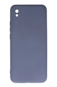 Xiaomi Redmi 9A Kılıf Nano içi Kadife Silikon - Gri - 1