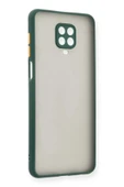 Xiaomi Redmi Note 9 Pro Kılıf Montreal Silikon Kapak - Yeşil - 1