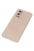 One Plus 9 Pro Kılıf Nano içi Kadife Silikon - Pudra - 4