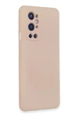 One Plus 9 Pro Kılıf Nano içi Kadife Silikon - Pudra - 2