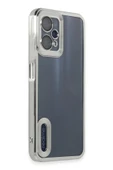 Realme 9 Pro 5G Kılıf Slot Silikon - Gümüş - 2