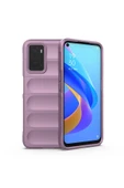 Realme 9i 4G Kılıf Optimum Silikon - Mor - 1