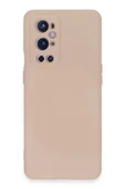 One Plus 9 Pro Kılıf Nano içi Kadife Silikon - Pudra - 1