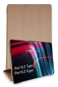 iPad 10.2 (7.nesil) Kılıf Tablet Smart Kılıf - Rose Gold - 1