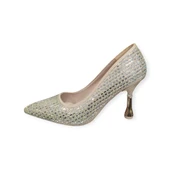 BEET 25BK238.38 SİVRİ BURUN TAŞ DETAYLI KADIN STİLETO thumbnail 1