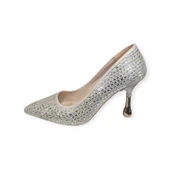 BEET 25BK238.38 SİVRİ BURUN TAŞ DETAYLI KADIN STİLETO thumbnail 3