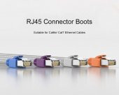 PrimeX PX-CAT710 Cat7 RJ45 Koruma Kılıfı CAT7 Cover Gri 10 Adet - 4