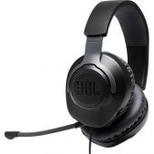 JBL Quantum 100 Çıkarılabilir Mikrofonlu 3.5mm Gaming Kulak Üstü Kulaklık - Siyah - 2