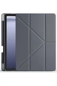 Xiaomi Redmi Pad Pro 12.1 Kılıf Kalemlikli Mars Tablet Kılıfı - Koyu Gri - 1