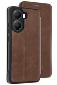 Xiaomi Poco X7 Pro Kılıf Flip Cover - Taba - 1