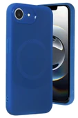 iPhone 16E Kılıf Maya Karbon Kapak - Lacivert - 2