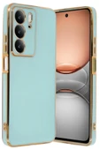 Realme C75 4G Kılıf Volet Silikon - Açık Yeşil - 1