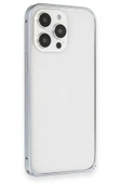 iPhone 15 Pro Max Kılıf Metal Bumper Magneticsafe Kapak - Gri - 3