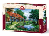 Art 1500 Parça Kuğulu Bahçe Puzzle - 4551 thumbnail 2
