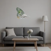 Minimalist Kelebek Duvar Sanatı - 4