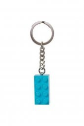Lego 853380 Turquoise Brick Key Chain thumbnail 2