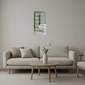 Modern Geometrik Desenli Dekoratif Aynalı Tablo - 1