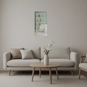 Klasik Motifli  Dekoratif Aynalı Tablo - 1