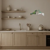 Kalp ve Eller Dekoratif Aynalı Tablo - 4
