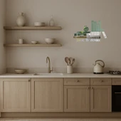 Okula Dönüş Kitapları Temalı  Dekoratif Aynalı Tablo - 3