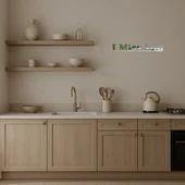 Samimi İfade: I Miss You  Dekoratif Aynalı Tablo - 3