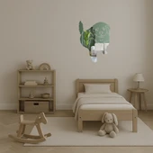 Sevimli Köpek Dekoratif Aynalı Tablo - 3