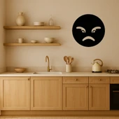 Sinirli Emoji Dekoratif Tablo - 3