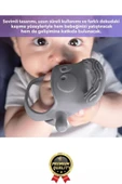 Eğlenceli Yumuşak Esnek Bpa İçermeyen Diş Çıkarma Dönemi Kaşıma Silikon Mavi Bebek Diş Kaşıyıcı - 7