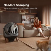 Els Pet Akıllı Kedi Tuvaleti (ELS-4073) - Otomatik Temizlik ve Koku Kontrol Teknolojisi - 4