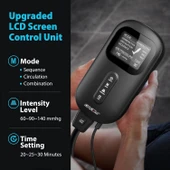 CINCOM Bacak Masaj Aleti Şişlik ve Ödem İçin Hava Kompresyon Botları - 2