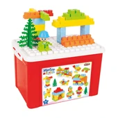 03 572 AKSESUARLI MASTER BLOKLAR 194 PARÇA 15 LİTRE SAKLAMA KABINDA - 1