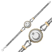 Supertrend Gümüş Ay Yıldız Erkek Bileklik thumbnail 1