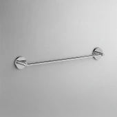 Uzun Havluluk KROM 40 cm Parlak Gümüş Duvar Tipi Paslanmaz Çelik Banyo Havlu Askısı Aparatı thumbnail 1