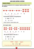 Çocuklara Çarpma ve Bölme Öğreten YAZ-SİL Kitabı - 2