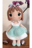 Nane Şekeri El Yapımı Klasik Amigurumi Bebek - 1