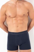 TOPCLASSIC 5'li Lacivert Erkek Boxer - Bambu & Pamuk Karışımı - Yumuşak Kumaş & Ter Emici - 2