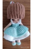 Nane Şekeri El Yapımı Klasik Amigurumi Bebek - 4