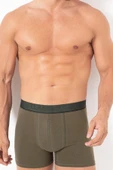 TOPCLASSIC 7'li S Beden Karışık Renkli Erkek Boxer - Bambu & Pamuk Karışımı - Yumuşak Kumaş & Ter Emici - 3